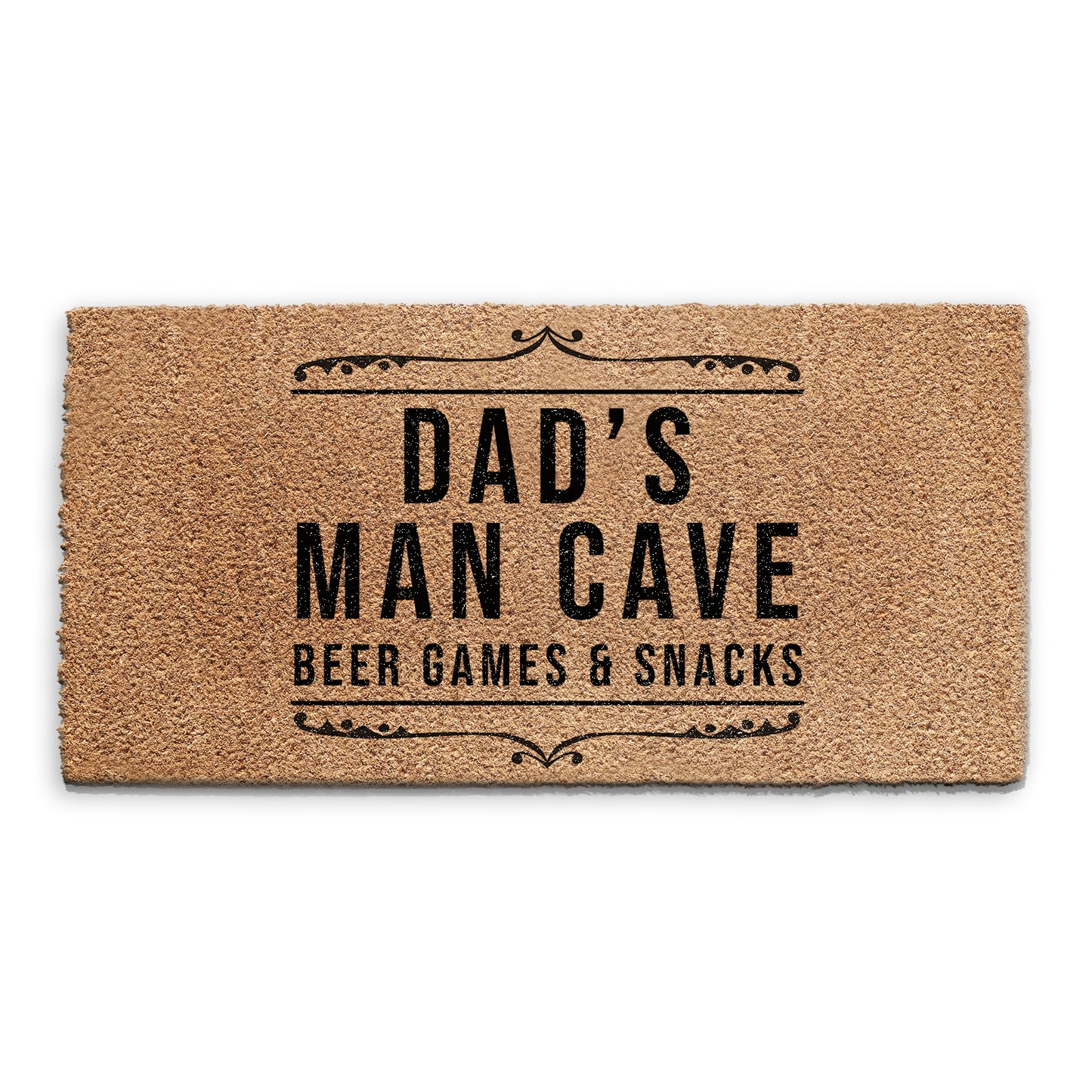 Coir Doormat - Dad's Man Cave