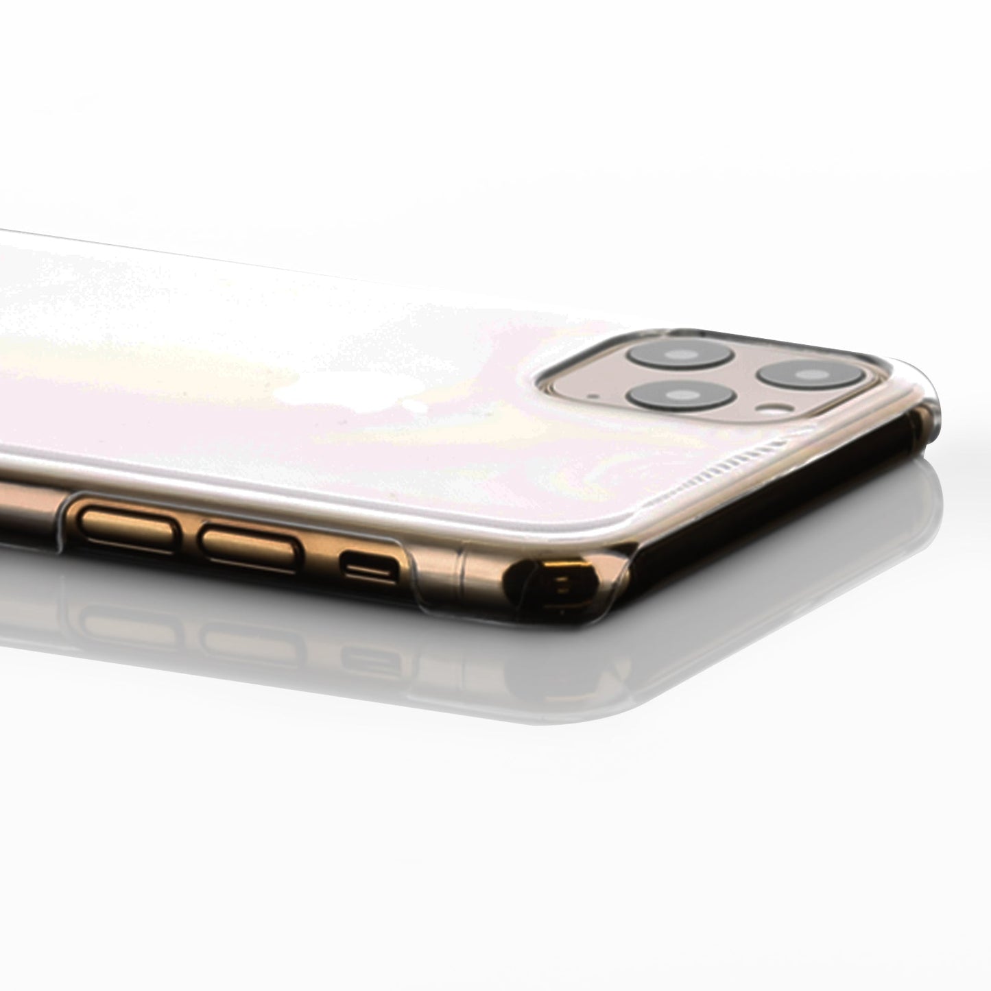 Grey Wavy Swirl iPhone Case