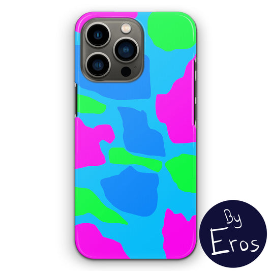 Apple iPhone Hard Case with Multi Colour Camo by Eros
