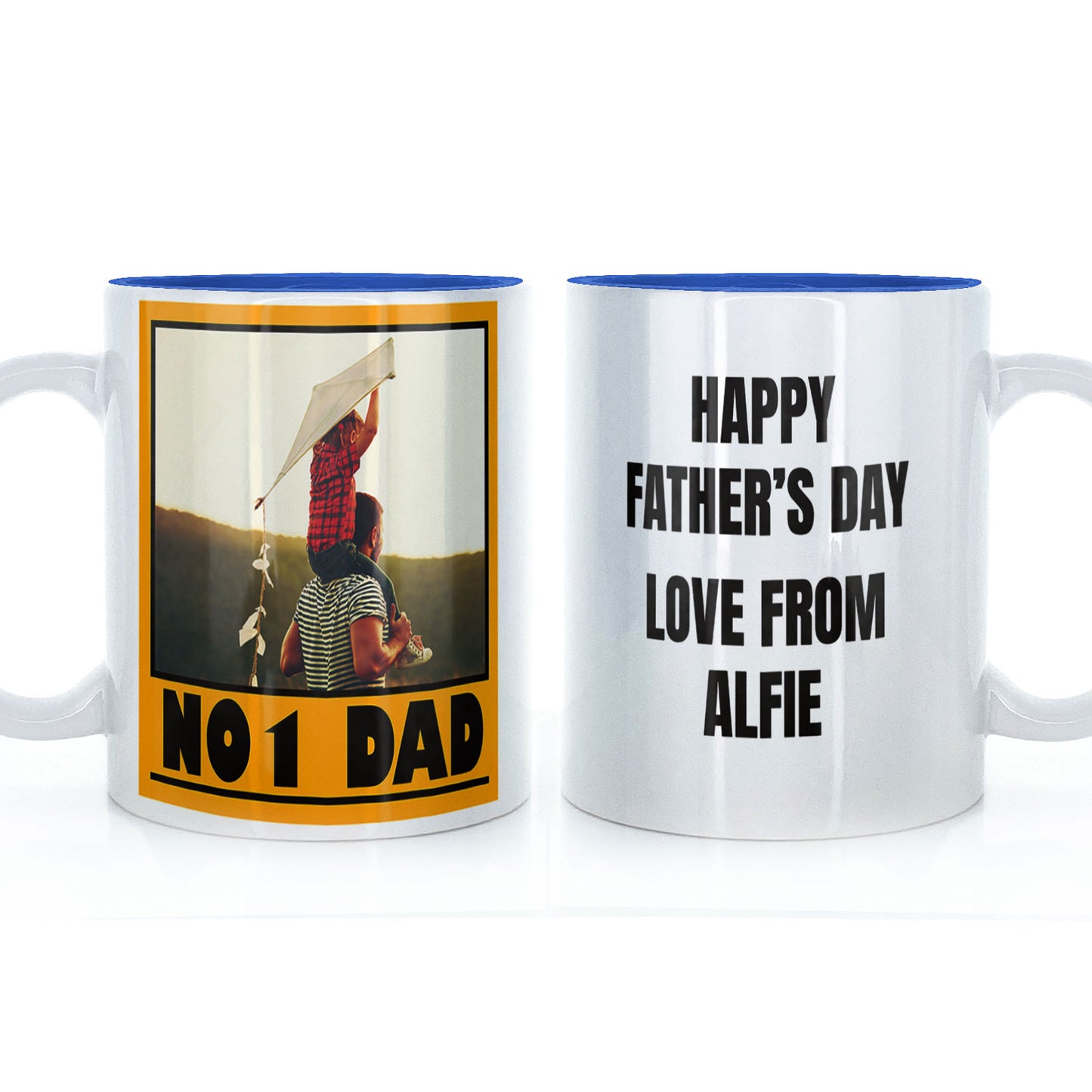 Personalised Father's Day Mug - No1. Dad Photo Upload