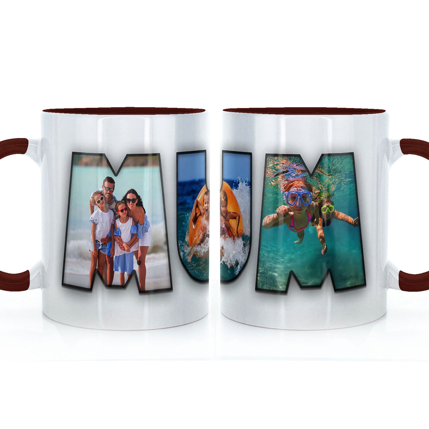 Personalised Mug with MUM Photo Collage