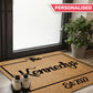 Personalised Doormat with Established Date and Family Name