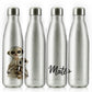 Personalised Meerkat Baby and Adult and Name Cola Bottle