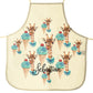 Personalised Canvas Apron with Giraffe Ice creams and Name Design