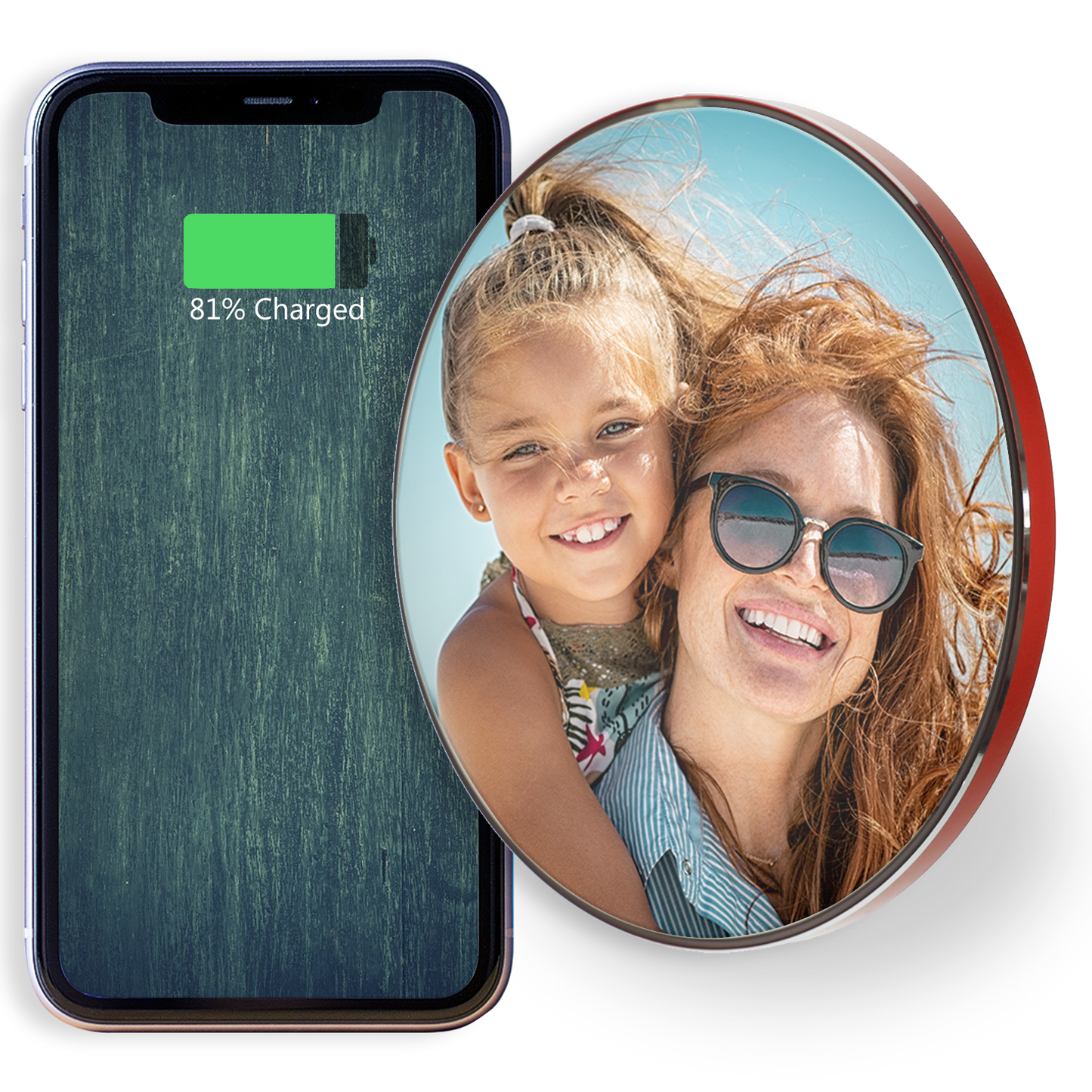 Personalised Photo Qi Wireless Phone Charger