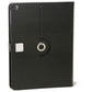 Personalised Leather iPad Case with Grey Speckled Marble with Text