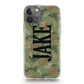 Personalised Magsafe iPhone Case - Tree Grreen Camo and Name