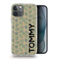Personalised Magsafe iPhone Case - Green Leaf Camo and Name
