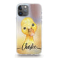 Personalised Magsafe iPhone Case - Yellow Duckling and Name