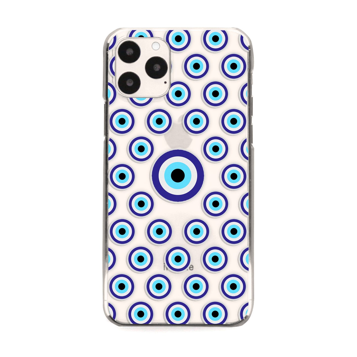 Evil Eyes Handyhülle für Apple iPhone – Lila Polka Eyes