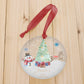 Personalised Christmas Bauble - First Christmas Snowman
