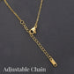 Personalised 18K Gold Necklace with Custom Name - Font 1