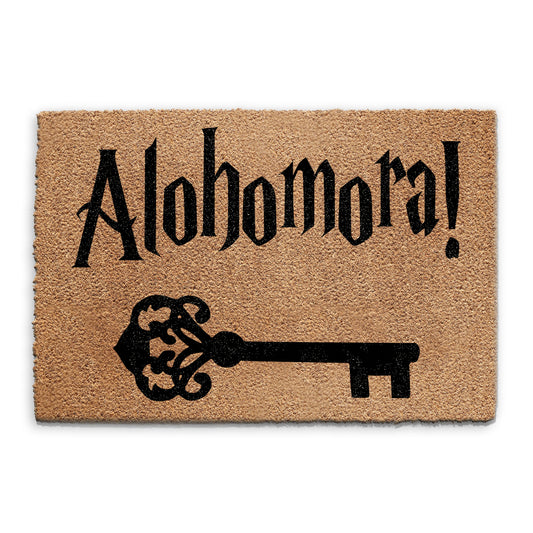 Coir Doormat - Alohomora!
