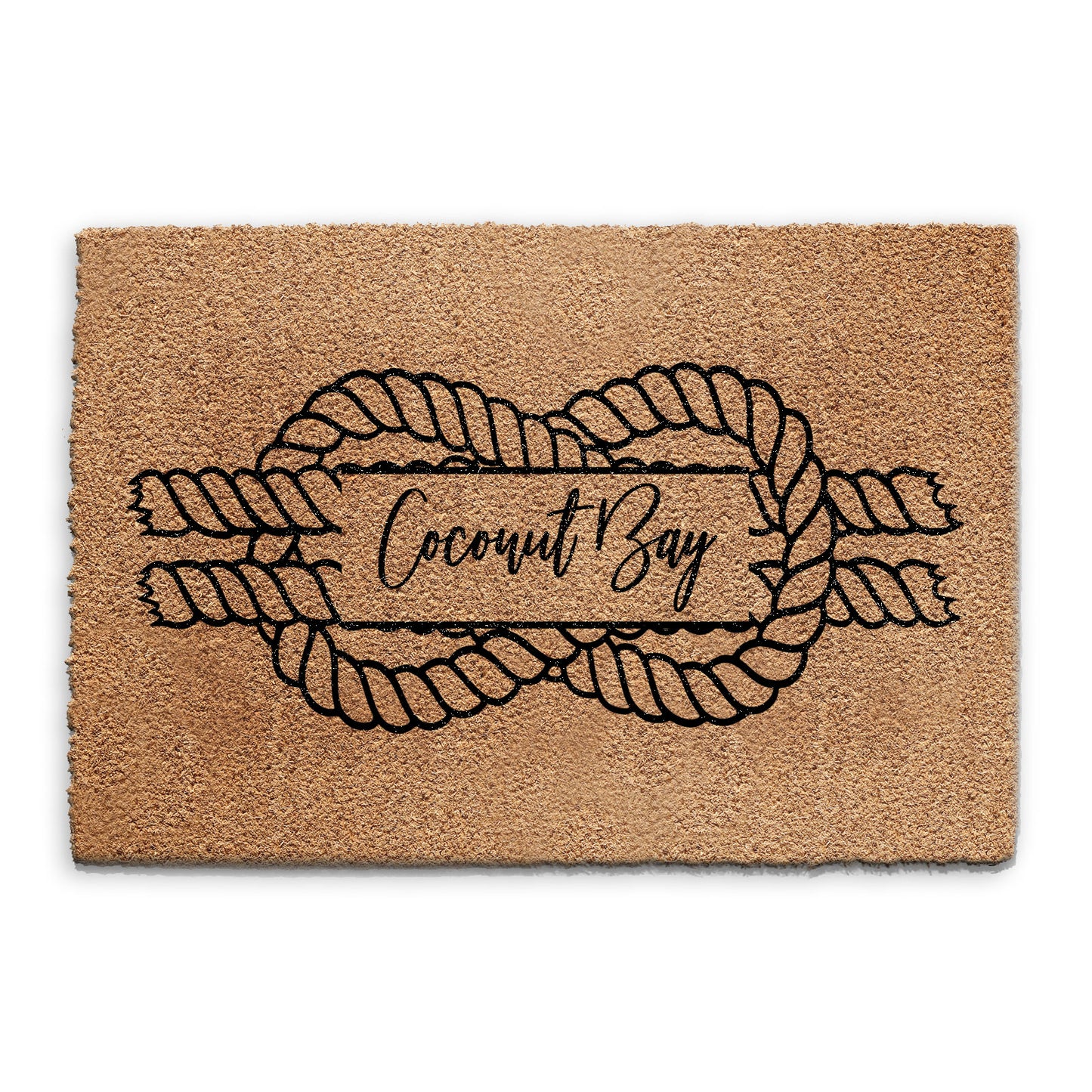 Personalised Doormat - Sailors Knot and Name