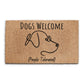 Coir Doormat - Dogs Welcome, People Tolerated