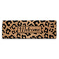 Coir Doormat - Leopard Print Welcome