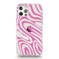 iPhone MagSafe Pink Swirl Phone Case