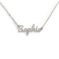 Personalised 18K Gold Necklace with Custom Name - Font 1