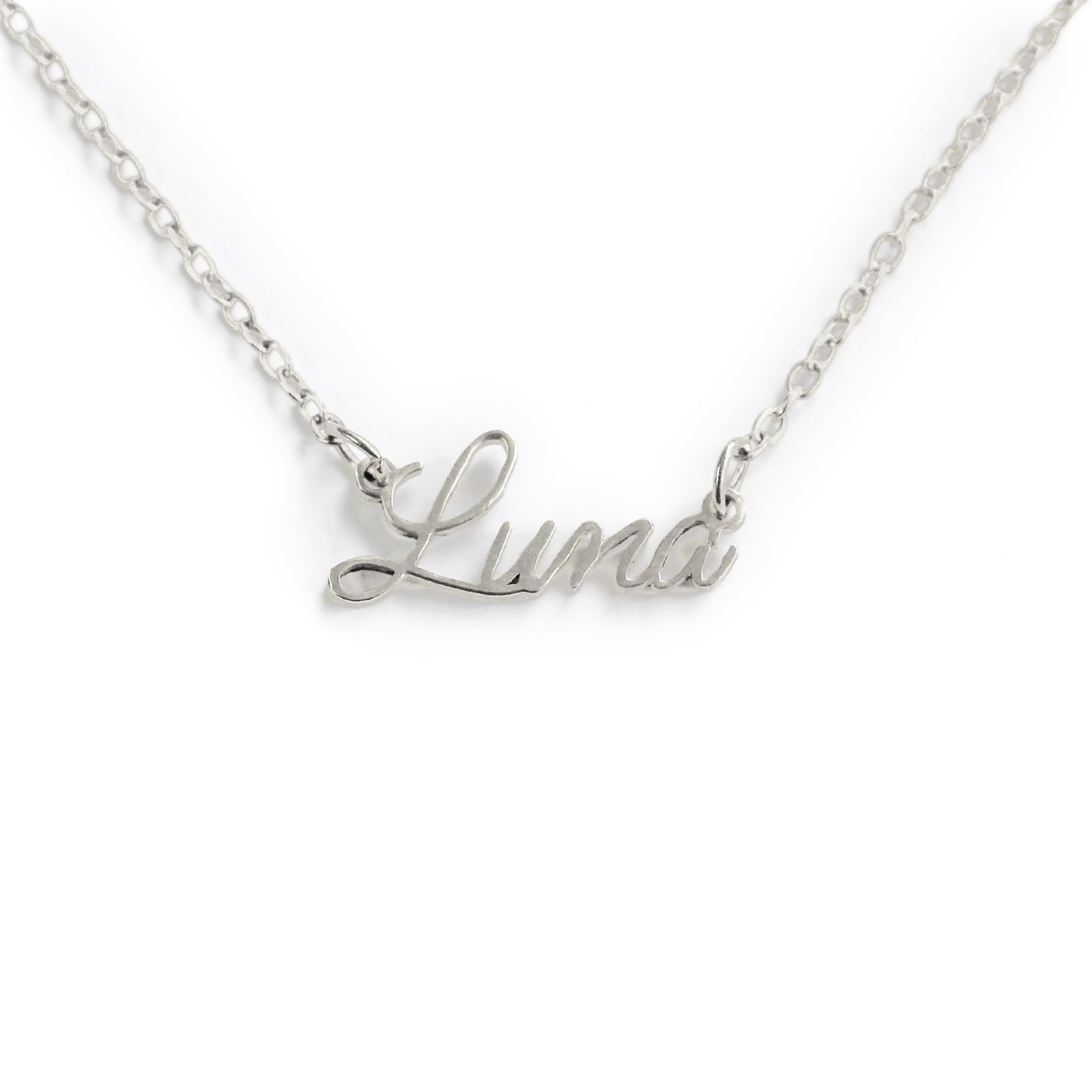 Personalised 18K Gold Necklace with Custom Name - Font 2