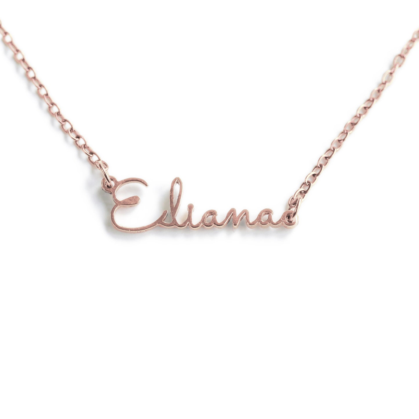 Personalised 18K Gold Necklace with Custom Name - Font 6