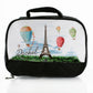 Personalisierte Lunchtasche mit Luftballons in Paris und Namen