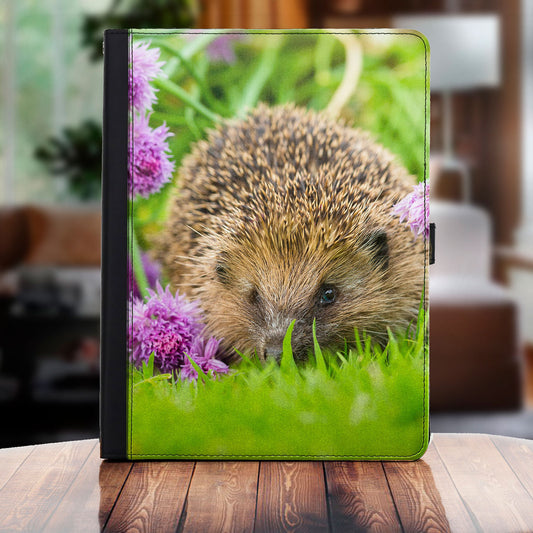 Hedgehog iPad Case - Purple Chives