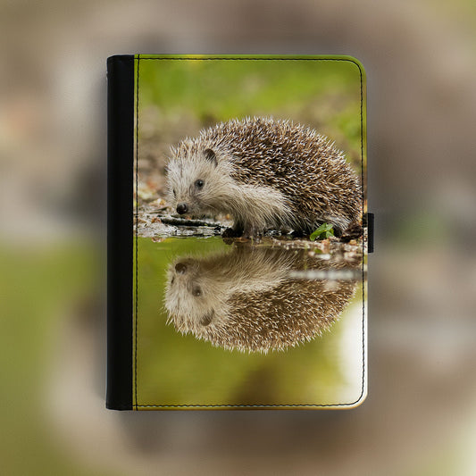 Hedgehog iPad Case - Water Reflection
