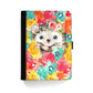 Hedgehog iPad Case - Full Watercolour Flowers