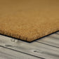 Coir Doormat - Cow Print Welcome