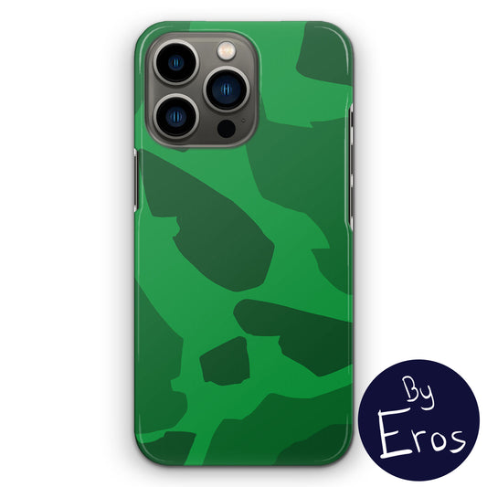 Apple iPhone Hard Case with Green Camo by Eros