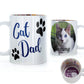 Personalised Father's Day Mug - Cat Dad Photo Upload