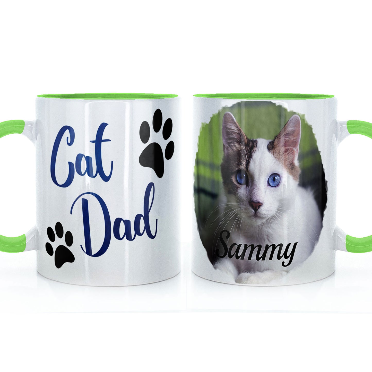 Personalised Father's Day Mug - Cat Dad Photo Upload