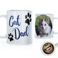 Personalised Father's Day Mug - Cat Dad Photo Upload