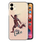 Personalised Huawei Phone Hard Case - Burgundy Football Star with White Outlined Text