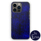 Apple iPhone Hard Case with Blue Inscription by Eros