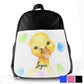 Personalised Yellow Duck Buntin Kids School Bag/Rucksack