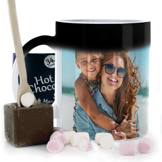 Personalised Heat Changing Mug - Add Your Photos