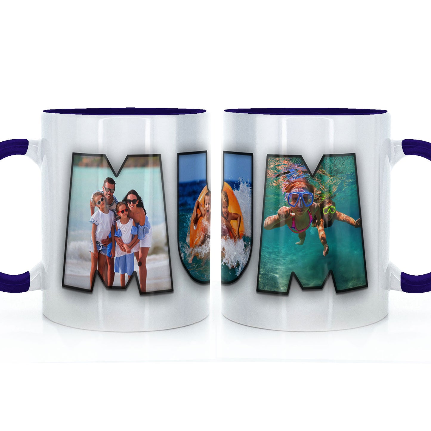 Personalised Mug with MUM Photo Collage