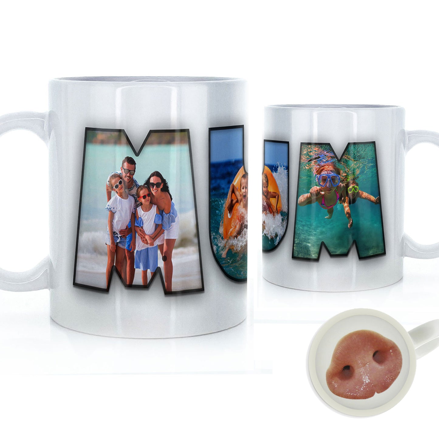 Personalised Mug with MUM Photo Collage