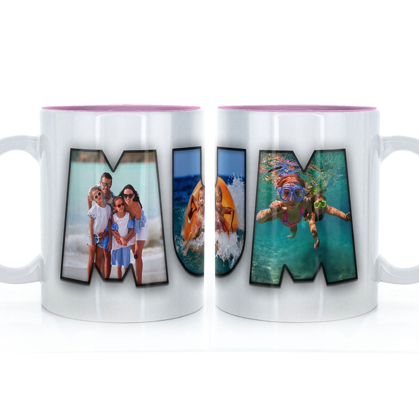 Personalised Mug with MUM Photo Collage