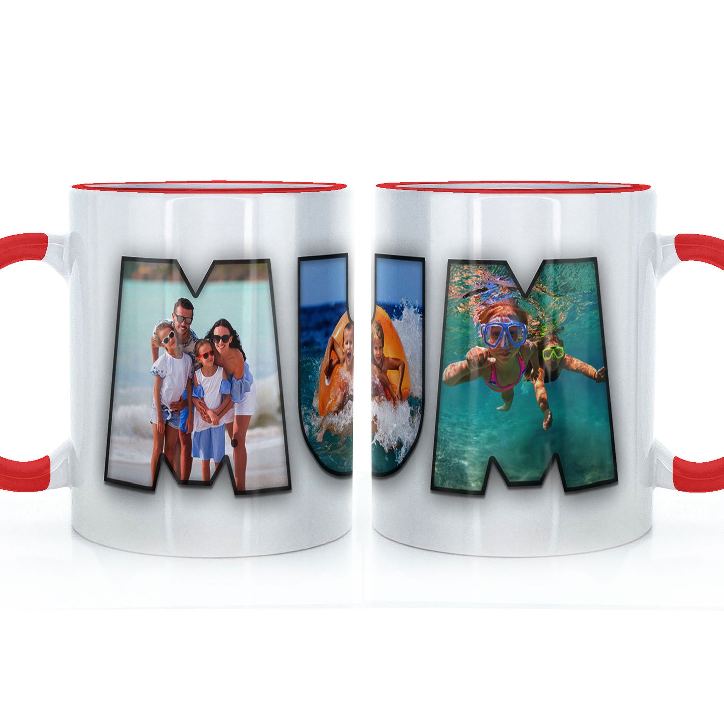 Personalised Mug with MUM Photo Collage