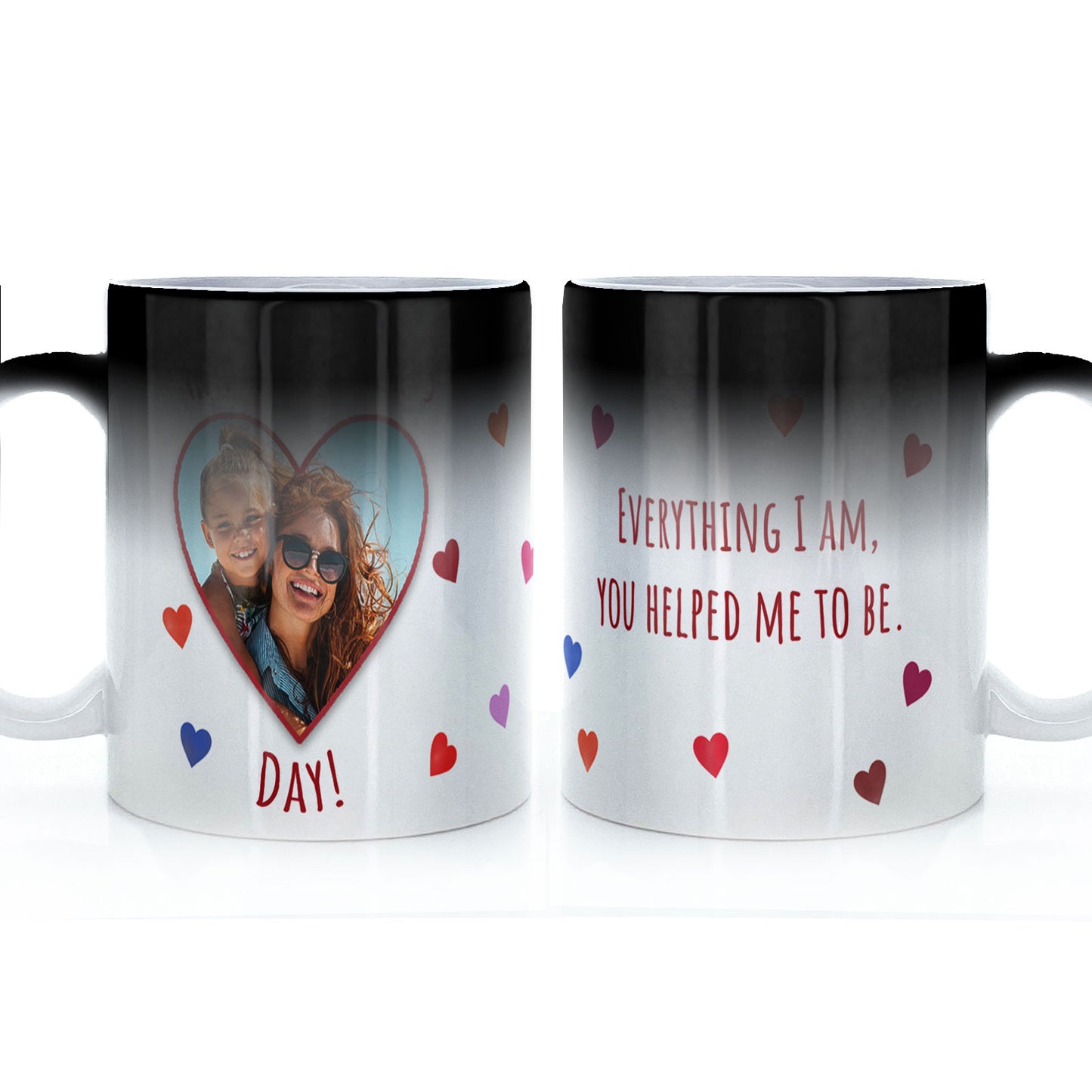 Personalised Mug with Mother’s Day Heart Photo