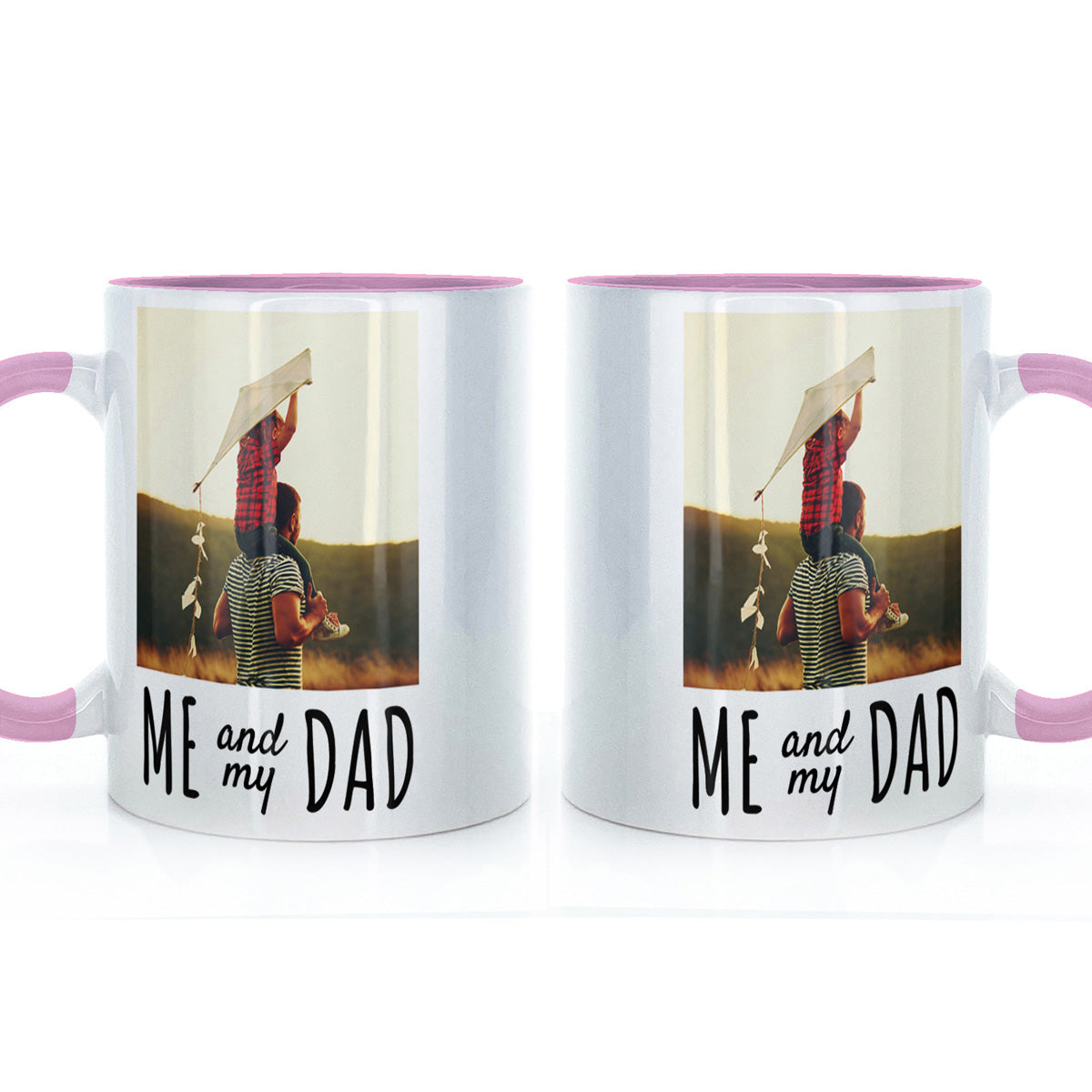 Personalised Father's Day Mug - Me & My Dad Photo Upload