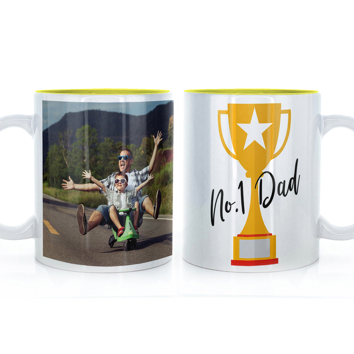 Personalised No.1 Dad Father's Day Mug