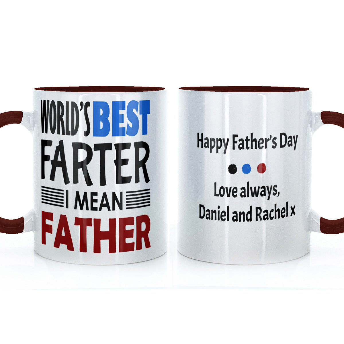 Personalised Father's Day Mug - World's Best Farter