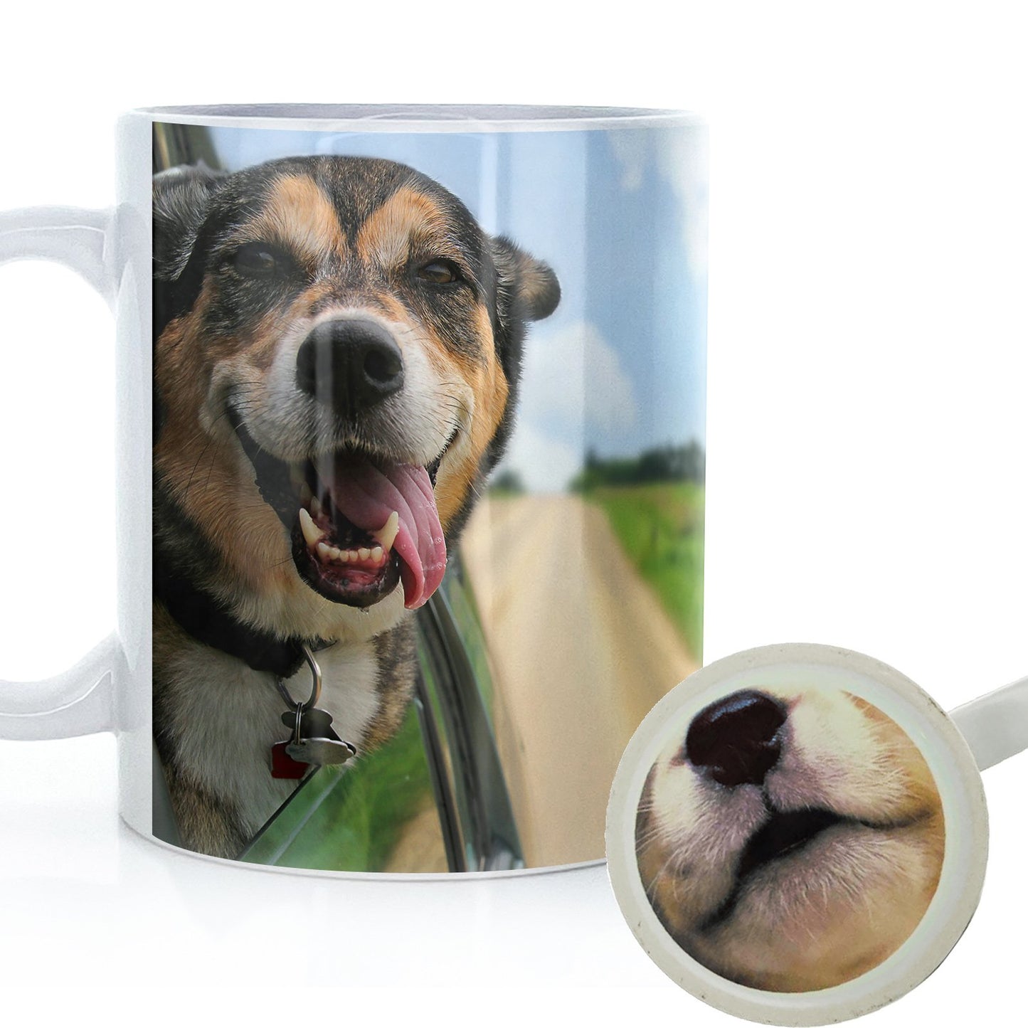 Personalised Funny Animal Base Photo Mugs