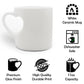 Personalised Mug with Mother’s Day Heart Photo