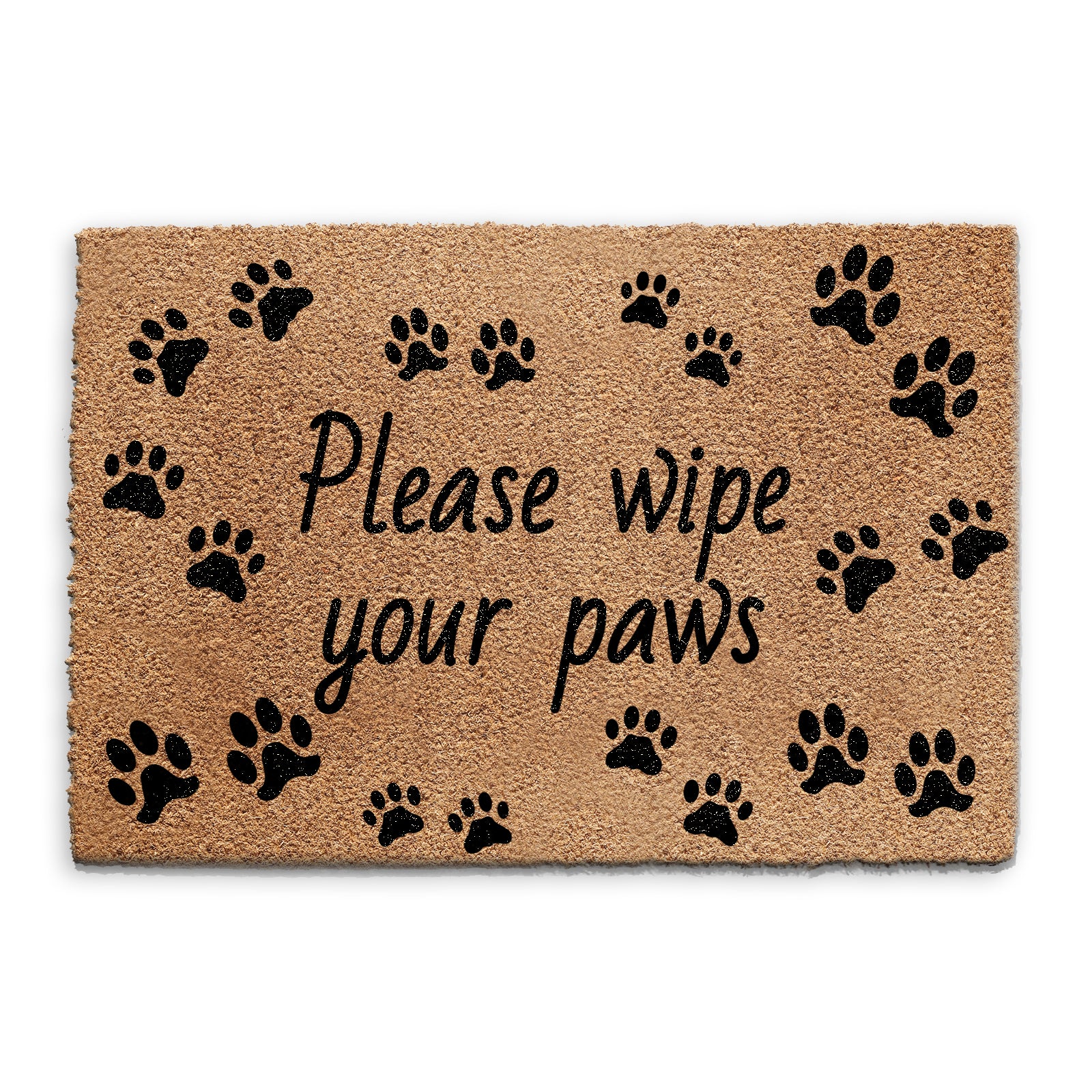 Indoor Doormat Please Wipe Your Paws Dog Mat – Hairyworm