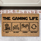 Gaming Life Doormat Eat Sleep Game Repeat