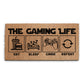 Gaming Life Doormat Eat Sleep Game Repeat